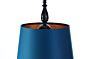 Lampada a sospensione  BP-Light SATIN NAVY BLUE AND BRUSHED GOLD