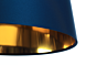Lampada a sospensione  BP-Light SATIN NAVY BLUE AND GOLD- brillare